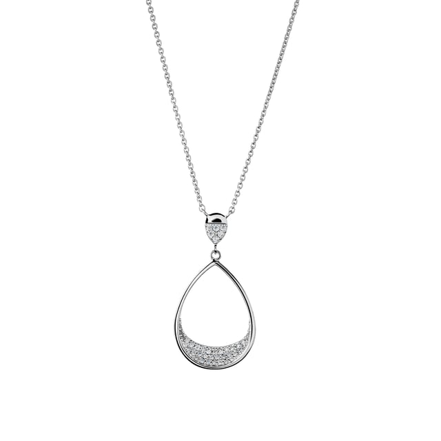 This Orphelia Set: Necklace + Earrings in Silver is made of the highest quality allergy free 925 Sterling Silver. The Orphelia 'Jolina' Women's 925 Sterling Silver Set: Necklace + Earrings - Silver SET-7490 comes delivered in a beautiful gift box and has a two year warranty - the perfect gift to spoil yourself or a loved one.
