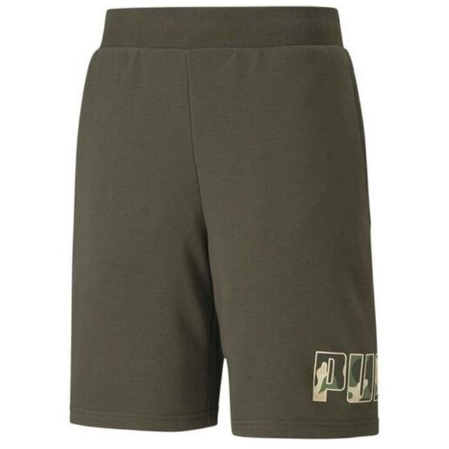 Puma Stretch Waist Bottoms Khaki Mens Revel Camo 9" Shorts 582790 80