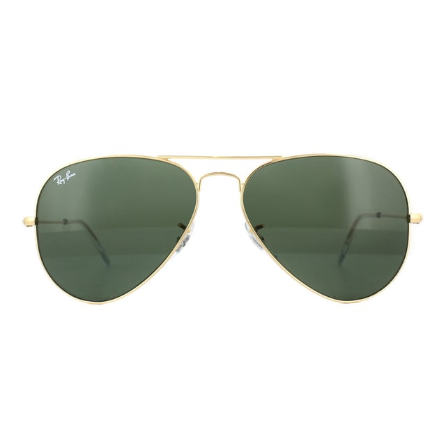 Ray Ban Sunglasses Aviator 3025 L0205 Gold Green