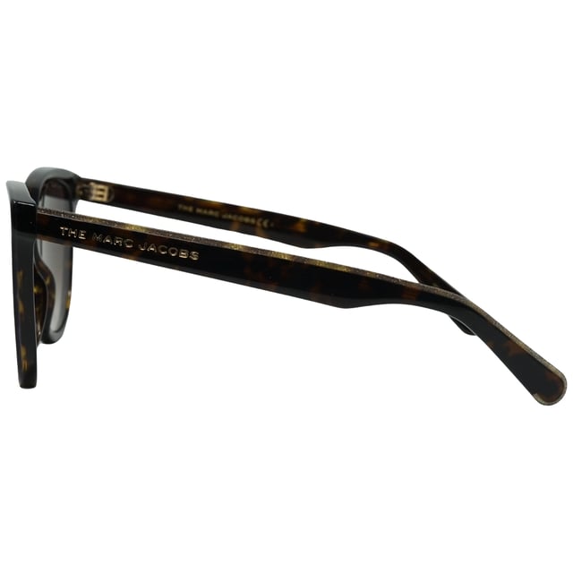Marc Jacobs Marc 501 0DXH HA Havanna Sunglasses. These Brown sunglasses come with a nose bridge width of 18mm, lens width of 59mm, and arm length of 145mm. They also include a branded sunglasses case, cleaning cloth, and care instructions. The sunglasses provide 100% protection against UVA and UVB sunlight and meet British Standard EN 1836:2005. Perfect for summer weather, these sunglasses are both stylish and practical.. Brown Sunglass, Nose Bridge Width = 18mm, Lens Width = 55mm, Arm Length = 145mm. Branded Sunglasses Case and Cleaning Cloth Included. Sunglasses, Sunglasses Case, Cleaning Cloth and Care Instructions all Included, 100% Protection Against UVA & UVB Sunlight and Conform to British Standard EN 1836:2005. Marc Jacobs 501 0DXH HA Sunglasses