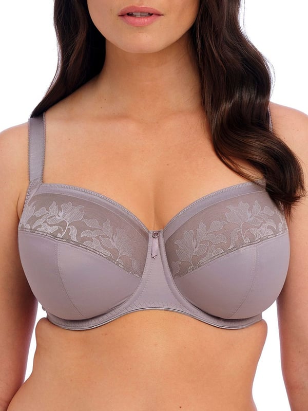Fantasie Illusion Side Support Bra. Three piece cup with wide wires, soft handle fabric and a neckline stretch band. Product is made of 85% Nylon/Polyamide, 15% Elastane and is hand-wash only.