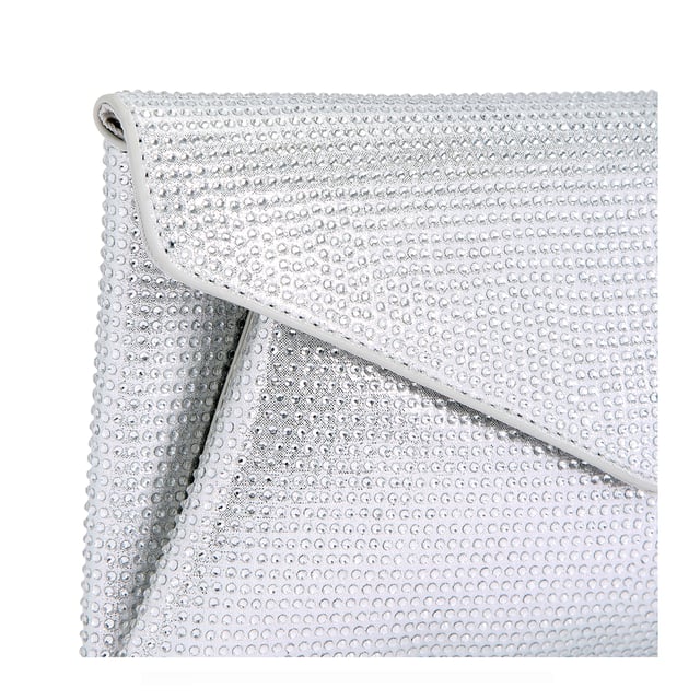 Carvela silver clutch bag hotsell