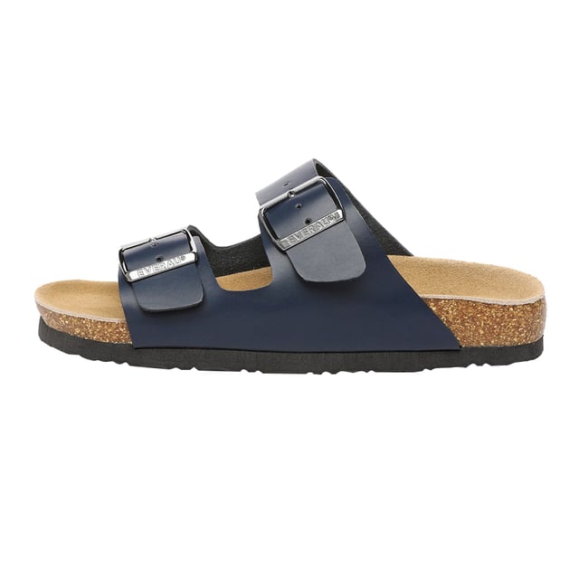 Toss your beach bag over your shoulder and slide into our Mallard Slides for all-day comfort. With their double straps, your feet will stay happy from sunrise to sunset. Plus, these shoes come packed with extra comfort and safety features, including adjustable buckle straps, a cushioned cork sole, and a waffle-like pattern for enhanced grip on wet surfaces.

Product No. EAU5001

Description: - Leather Upper - Cowhide Midsole - EVA Sole