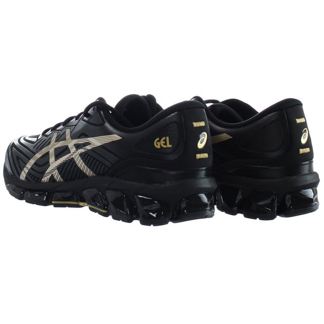 The meaning of cushioning moves forward on the GEL-QUANTUM 360™ VII sneaker. By working with the ASICS Institute of Sport Science, we reinvented key running technologies for daily use. This shoe’s GEL® technology is structured to create better shock absorption underfoot. Its Scutoid shape also allows you to move more naturally during everyday scenarios (like on-foot commuting or exploring new environments). Meanwhile, the FLYTEFOAM® Blast cushioning in the heel has been fine-tuned to give this shoe better rearfoot shock absorption.