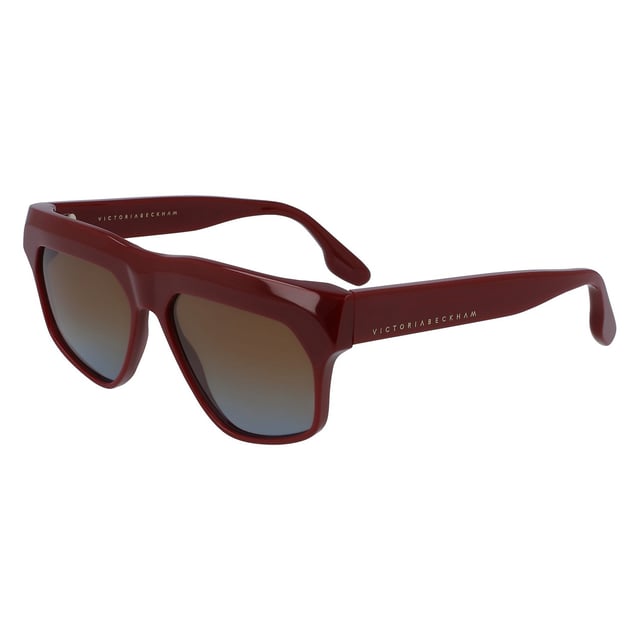 VICTORIA BECKHAM VB603S-604 Damen-Sonnenbrillen• material: Acetat• farbe: Burgunderrot• maße: 59/17/140 mm (Glasbreite / Stegbreite / Bügellänge)  UV filter 2