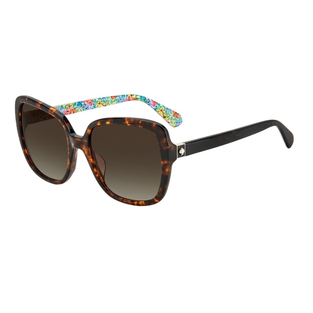 KATE SPADE WILHEMINAS086 gafas de sol de mujer• material: acetato• color: marrón• tamaño: 55/17/140 mm (longitud de la lente / ancho del puente / longitud de la varilla)  100% UV PROTECTION
