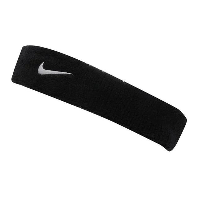 Nike sports headband. Decorated with Swoosh logo. Size: 5.8cm.