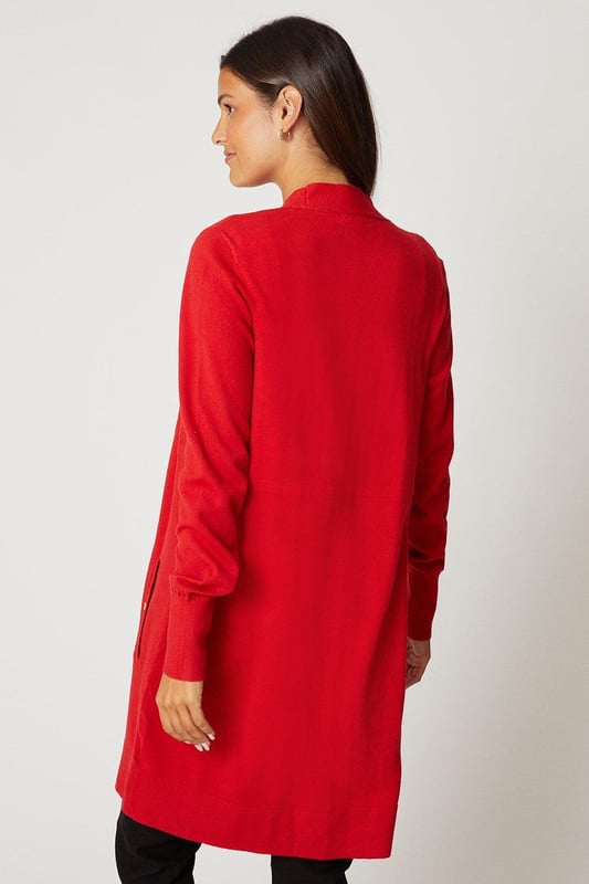 Longline Seam Cardigan