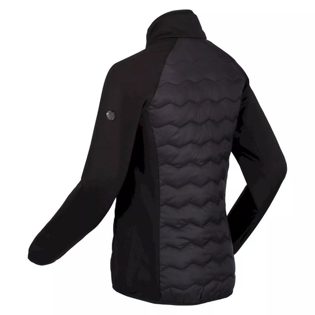 Material: 90% Polyester, 10% Elastane. Filling: Down Alternative, Feather-Free. Fabric: Extol Stretch, Synthetic, Warmloft. 235gsm. Design: Logo. Branded Zip Pull, Compressible, High Warmth, Padded, Side Panels. Fabric Technology: Durable, DWR Finish, Ergonomic, Insulating, Lightweight, Water Repellent. Sleeve-Type: Long-Sleeved. Neckline: Standing Collar, Stretch Binding. Cuff: Stretch Binding. Pockets: 2 Lower Pockets, Zip. Fastening: Full Zip. Hem: Stretch Binding. Sustainability: Cruelty Free, Made from Recycled Materials.