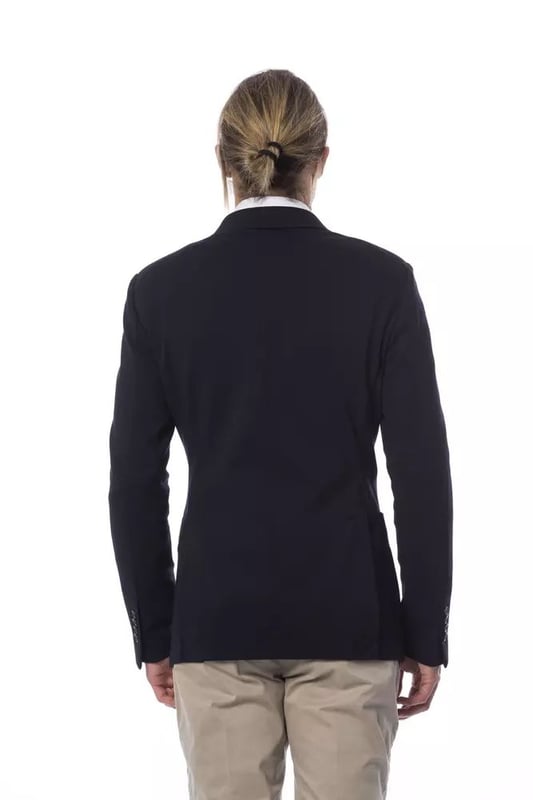 Double-breasted design
  Made from Quality viscose fabric
  Versatile blue color
  Suitable for formal occasions
  Comfortable and durable
Material: 68% Viscose 27% Polyamide 5% Elastane