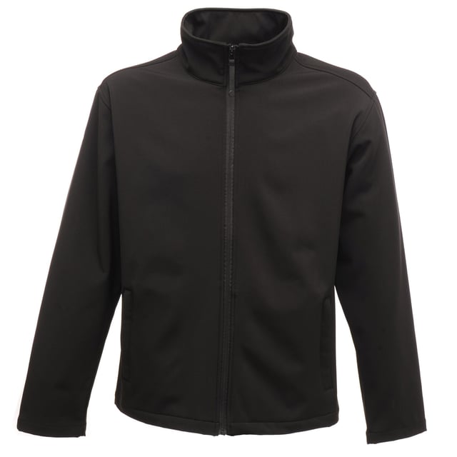 100% Softshell. Schnell trocknende Konstruktion. Wind- und wasserabweisende Konstruktion. Durchgehender Kragen mit hohem Reißverschluss. Zwei Fronttaschen mit Reißverschluss. Offene Manschetten und Saum. Branding auf der Rückseite des Kragens. Regatta Herren-Größen (Brustumfang ca.): XS (35-36in/89-91.5cm), S (37-38in/94-96.5cm), M (39-40in/99-101.5cm), L (41-42in/104-106.5cm), XL (43-44in/109-112cm), XXL (46-48in/117-122cm), XXXL (49-51in/124.5-129.5cm), XXXXL (52-54in/132-137cm), XXXXXL (55-57in/140-145cm).