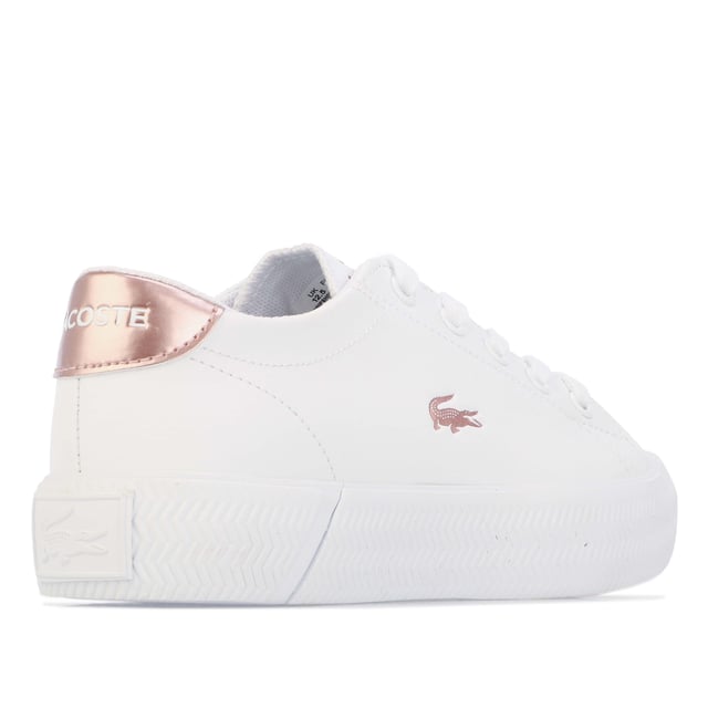 Girls outlet lacoste trainers