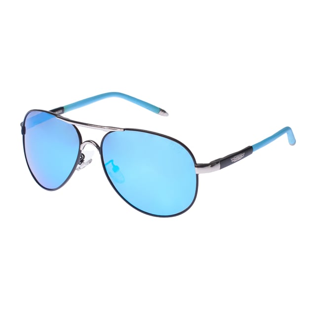 Must Have unisex aviator style sunglasses with polarized lenses and UV 400 protection, designed to provide maximum eye protection and style.

 With a robust and elegant metal frame.

 UV 400 polarized lenses block 100% of UVA and UVB rays, reducing glare and providing clearer, more comfortable vision.

 The design includes the brand's logo engraved on the temples and discreetly on one of the lenses, highlighting its authenticity and distinctive character.

 They include a soft cleaning cloth to keep your lenses spotless and a protective case to store them safely.

 Perfect for complementing any look, these glasses are ideal for those looking for protection and style in one piece.