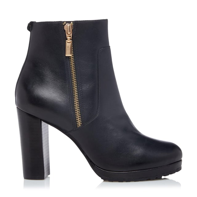 Dune Ladies OTYLIA Side Zip Platform Ankle Boots