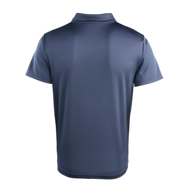 100% Polyester. Stof: Gebreid, Piqué. Ontwerp: Eenvoudig. Halslijn: Platte gebreide kraag, zelfkant. Type mouwen: omgezoomd, met korte mouwen. Stoftechnologie: Coolchecker, vochtafvoerend. Lange lengte, Drukknoopsluiting, Bedrukt neklabel achter, Getapete hals, Stikken met dubbele naald. 140gsm. Duurzaamheid: Amfori, BSCI, Oeko-Tex Standaard 100 gecertificeerd, REACH, Sedex. Roestwerend, Kleurbehoud.