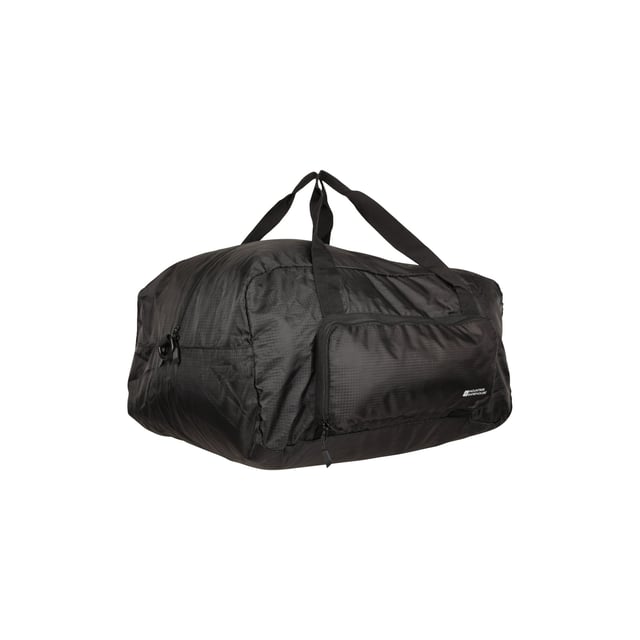100% Polyester. Fabric: Ripstop. Length: 55cm. Height: 40cm. Width: 25cm. Capacity: 55L. Pockets: 1 Front Pocket, Zip. Compartments: 1 Main Compartment, Zipped. Fabric Technology: Durable. Design: Logo. Packaway, Removable Shoulder Strap.