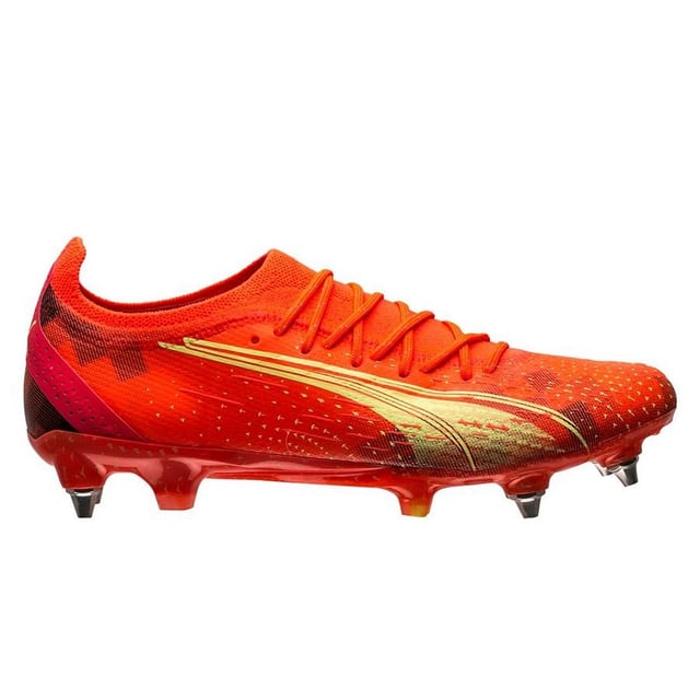 Puma Ultra Ultimate MXSG Lace-Up Orange Synthetic Mens Boots de fútbol 106895 03