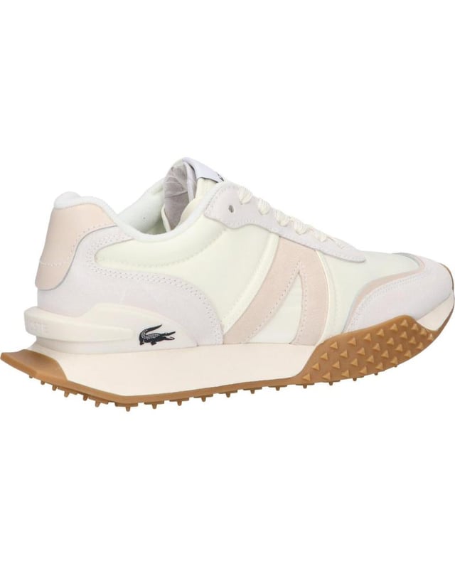 Sneakers for woman Lacoste in white SNEAKERS LACOSTE FOR WOMAN 45SFA0017 L-SPIN DELUXE White, Padded insole, Nonslip soles, Flexible sole