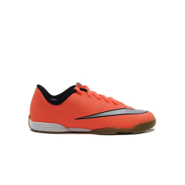 Nike Mercurial Vortex II IC Laceup Orange Synthet Kids Football Boots 651643 803