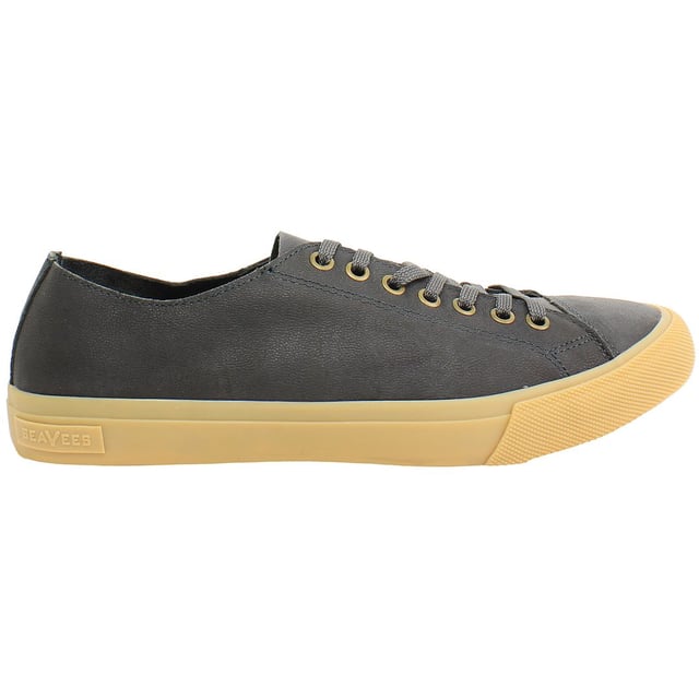Seavees Army Issue Low Lace-Up Black Smooth Leather Zapatos para hombre ARMY ISSUE LOW_AM_MIDNIGHT