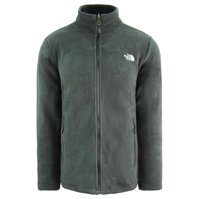 The North Face TKA 200 Zip Up Fleece Black Mens Sports Jacket NF0A366LJK3