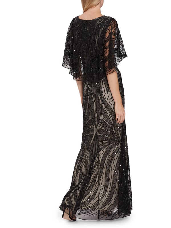 Gina bacconi on sale beaded dress
