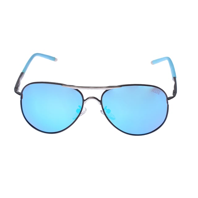 Must Have unisex aviator style sunglasses with polarized lenses and UV 400 protection, designed to provide maximum eye protection and style.

 With a robust and elegant metal frame.

 UV 400 polarized lenses block 100% of UVA and UVB rays, reducing glare and providing clearer, more comfortable vision.

 The design includes the brand's logo engraved on the temples and discreetly on one of the lenses, highlighting its authenticity and distinctive character.

 They include a soft cleaning cloth to keep your lenses spotless and a protective case to store them safely.

 Perfect for complementing any look, these glasses are ideal for those looking for protection and style in one piece.
