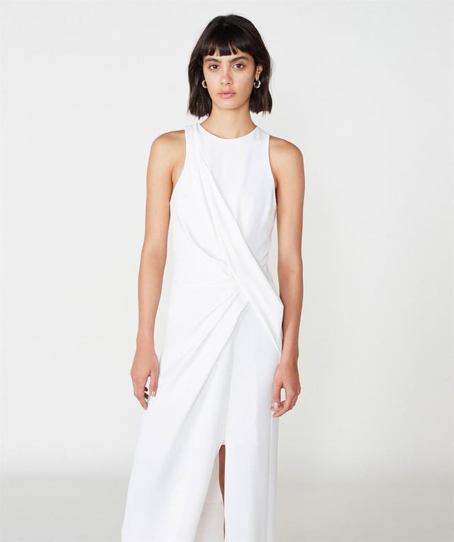 Womens Outline London Sorrell Dress in White