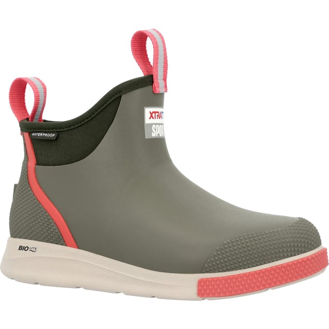 The ADB Sport delivers the comfort and agility of a sneaker with long cushion life and high energy return, all while offering the same traction benefits of a full rubber boot.
