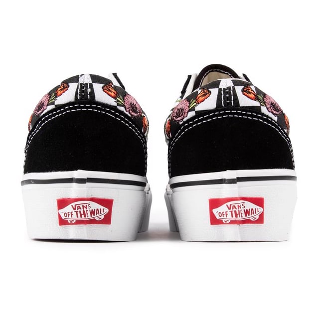 Vans old skool platform height top