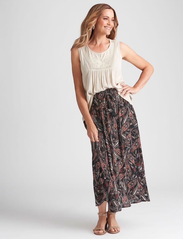Maxi womens sale skirts in winter