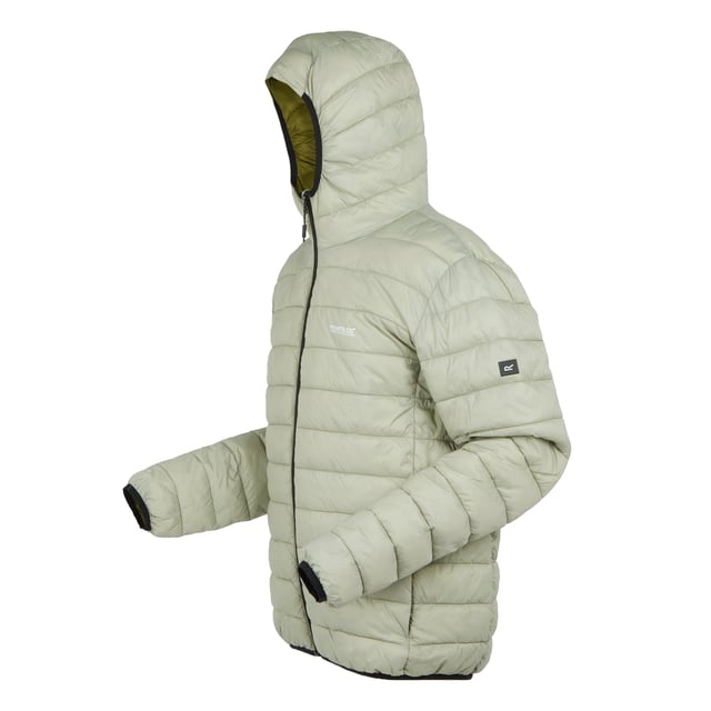 100% Polyamide. Fabric: Baffled, Synthetic Down Touch. Design: Logo. Fabric Technology: DWR Finish, Insulating, Lightweight. Neckline: Hooded. Sleeve-Type: Long-Sleeved. Padded. Cuff: Stretch Binding. Hood Features: Grown On Hood, Stretch Binding. Pockets: 2 Lower Pockets, Zip. Fastening: Full Zip. Hem: Stretch Binding. Denier: 20D. Sustainability: Feather-Free, Made from Recycled Materials. S: 38 in. M: 40 in. L: 42 in. XL: 44 in. XXL: 48 in. 3XL: 51 in.