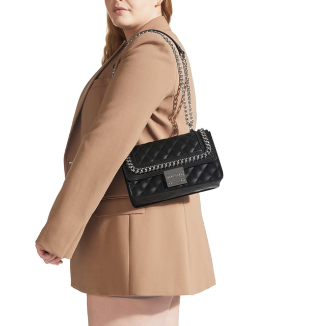 Carvela bailey quilted top chain shoulder bag