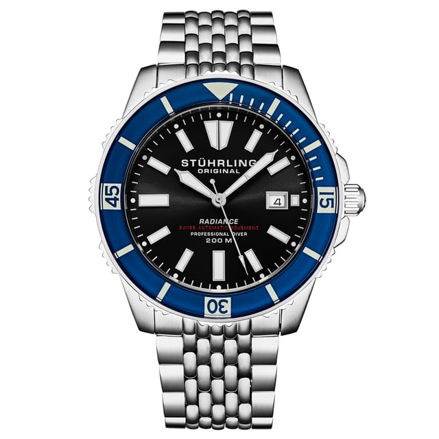 Swiss automatic best sale dive watch