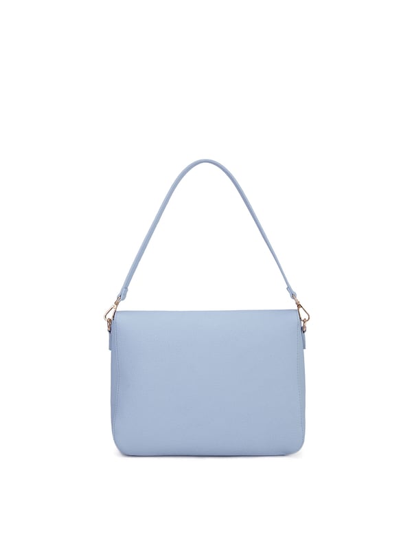 Bolso bandolera para mujer. El cierre es con giro. Los bolsillos internos son uno con cremallera y otro abierto. Los bolsillos externos están ausentes. La correa para el hombro es ajustable y extraíble. El mango está fabricado en PU. Hay un compartimento interno. El material exterior es Cuero Vegano/Pu. Internamente no está forrado. Medidas: 24,5x22,5x7 cm. Producto de moda