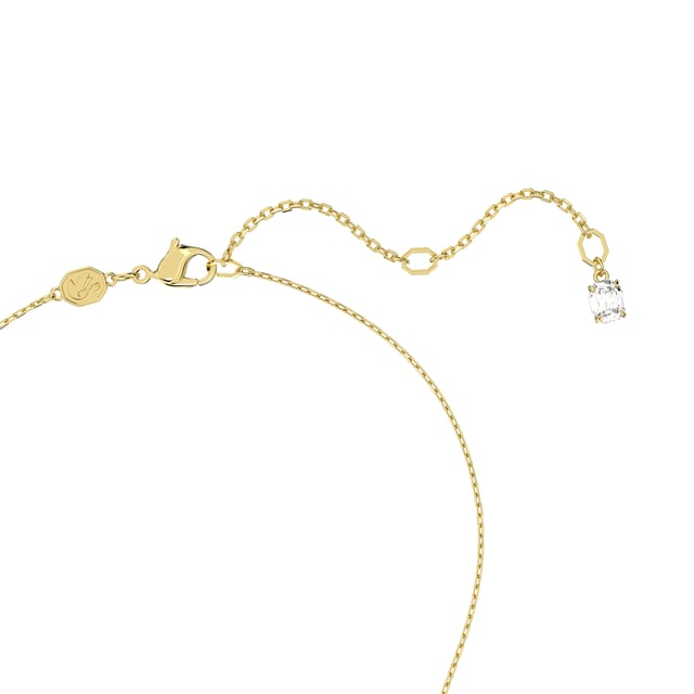 This dazzling Necklace for Women from Swarovski is the perfect gift to spoil yourself or a loved one. The Necklace is made out of Gold Plated Metal, colored Gold at Length: 47 cm weighing in at  grams. The Swarovski 'Dextera' Women's Gold Plated Metal Necklace - Gold 5663339 is delivered in a stunning gift box and carries a two year warranty.