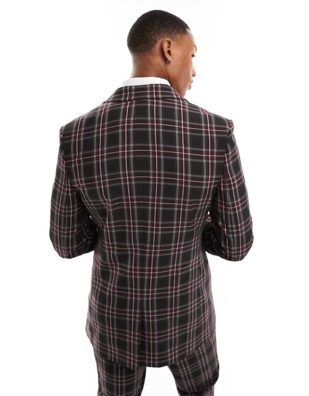 Suits by ASOS DESIGN Suit yourself Notch lapels Padded shoulders Single button fastening Pocket details Super-skinny fitSold By: Asos