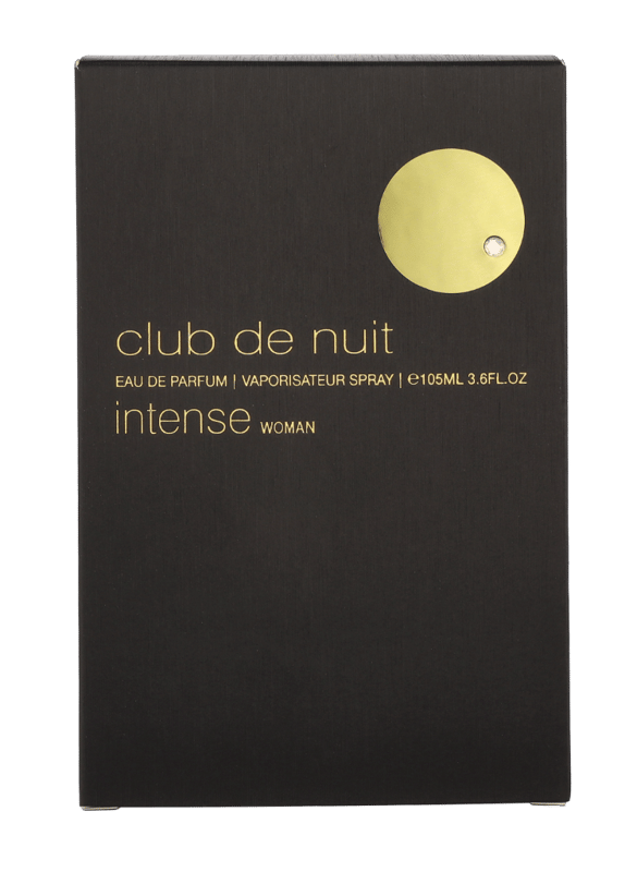 Club de Nuit Intense is a Chypre Floral Fragrance for women from Armaf. The scent contains top notes of Rose, Saffron and Geranium, which sit on top of middle notes of Nutmeg, Pepper, Violet and Caraway. The base notes consist of Patchouli, Vanilla, Oud and Amber. This is very much a gothic take on a Rose scent, and is a dark Rose, with nice floral accords. It's mysterious, interesting and a long way from a typical Rose scent whilst also being power and long lasting.