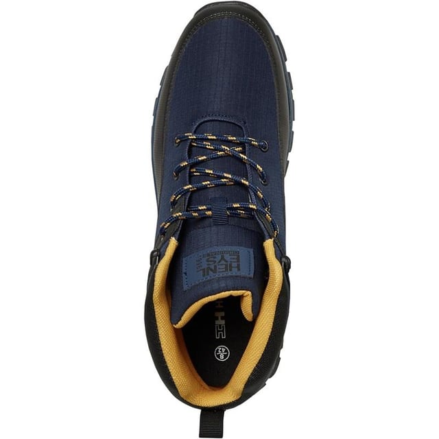 Product Detail:
Henleys mid profile lace up boots.
Branding to the tongue and side.
Synthetic and textile upper.
Textile lining.
Lace fastening.
Padded ankle and tongue.
Heel pull.
Grippy rubber sole.