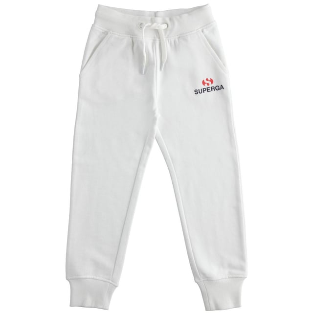 White jogging bottoms childrens top