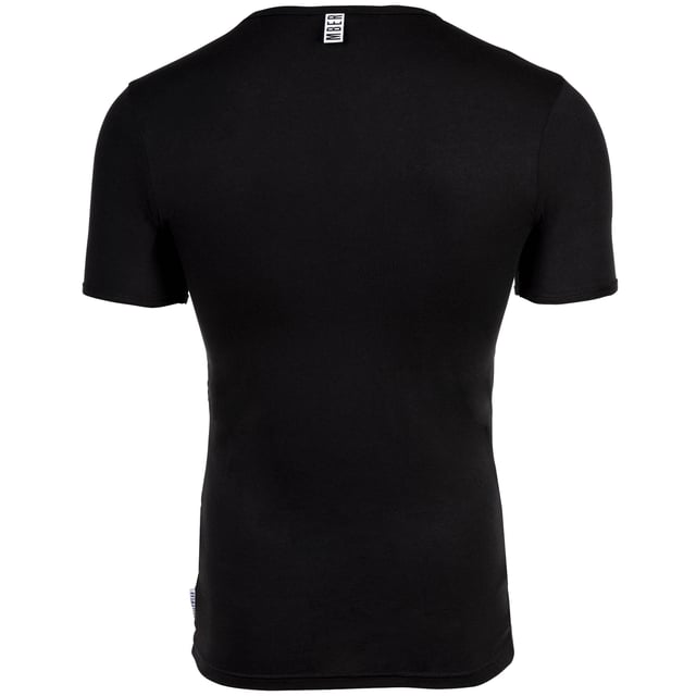 BIKKEMBERGS Herren Unterhemden im praktischen 2er Pack. Aus weichem, leichtem Baumwoll-Jersey, eng anliegend - perfekt unter Oberhemden zu tragen.