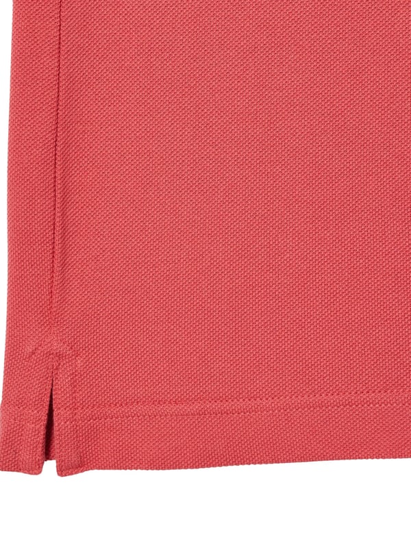Single-colored short-sleeved shirt from LACOSTE with a polo collar and button placket in a tailored fit - perfect for everyday wear.