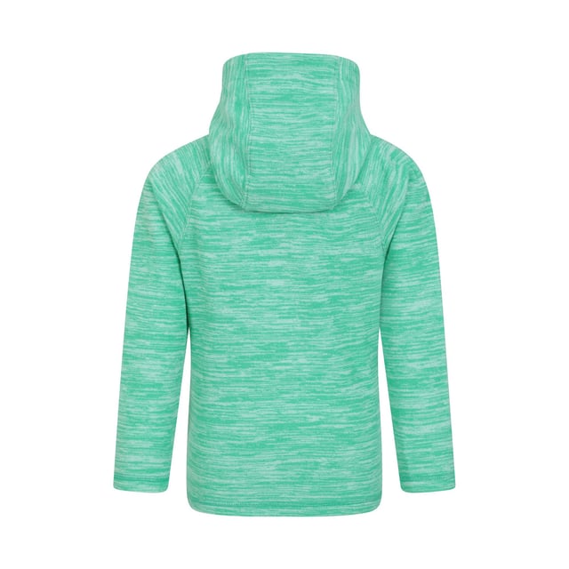 Fabric: Microfleece, Soft Touch. Design: Logo, Melange. Hood Features: Grown On Hood. Fabric Technology: Lightweight. Neckline: Hooded. Sleeve-Type: Long-Sleeved. Pockets: 2 Front Pockets. Fastening: Front Zip.