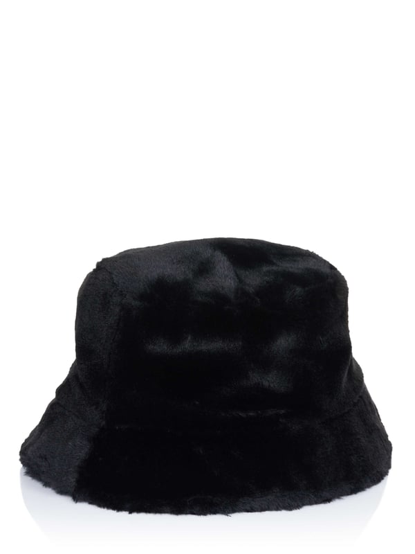 100% poliéster; Gorra Zadig & Voltaire BOB WILD;  Modelo: OWHT00126 010FS;  Mano de obra de alta calidad;  piel sintética;  Detalles del logotipo de Zadig & Voltaire