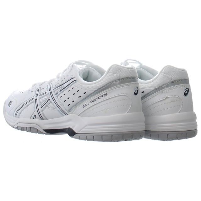Asics Gel Dedicate 3 Mens White Trainers