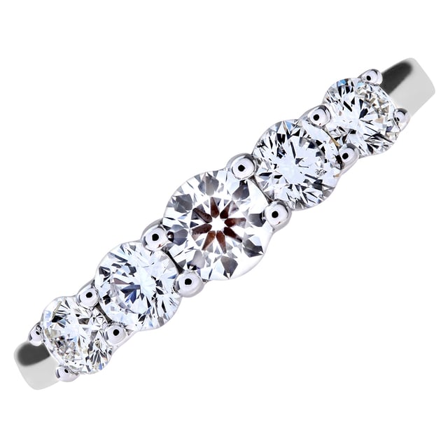 18K (750) Yellow Gold: 2.9gr; # Diamond: 1ct