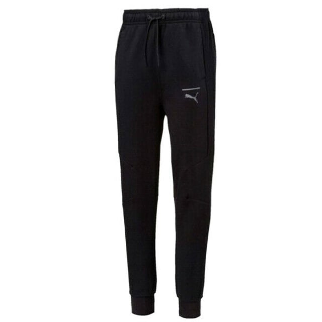 Puma Boys Pace Track Pants Junior Casual Lounge Joggers Black
