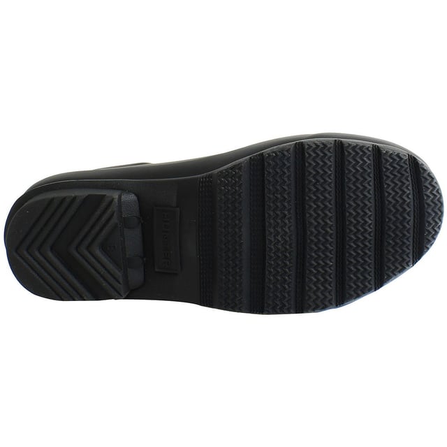 Step into effortless style and practicality with the Hunter Chelsea Big Kids Black Wellington Boots. These boots offer a modern twist on the classic Chelsea boot design, combining urban chic with the durability needed for outdoor play. Here are the key features that make these Wellington boots a must-have for your child:

 Contemporary Chelsea Design:  These boots feature a trendy Chelsea boot silhouette, providing a fashionable and versatile look that seamlessly transitions from outdoor play to casual outings.

 Waterproof Protection: Crafted from high-quality, waterproof rubber, these Wellington boots keep your child's feet dry during rainy days and wet adventures. They provide reliable protection against puddles and muddy terrains.

 Elastic Side Panels: The classic Chelsea boot elastic side panels make these boots easy to slip on and off, promoting independence for your child. The elastic panels also contribute to a comfortable and secure fit.

 Durable Construction: Built with the durability that Hunter is known for, these boots withstand the demands of active play. They're resilient enough to handle various outdoor activities while maintaining their stylish appeal.

 Versatile Black Color: The sleek black color adds a touch of sophistication, making these boots suitable for both casual and more formal occasions.

 Grippy Outsole: Equipped with a sturdy outsole, these boots provide reliable traction on different surfaces, preventing slips and ensuring stability during play.

Embrace the combination of style and functionality with the Hunter Chelsea Big Kids Black Wellington Boots. Whether it's a rainy day or a stylish stroll through the park, these boots are the perfect companion for your child's active lifestyle.
