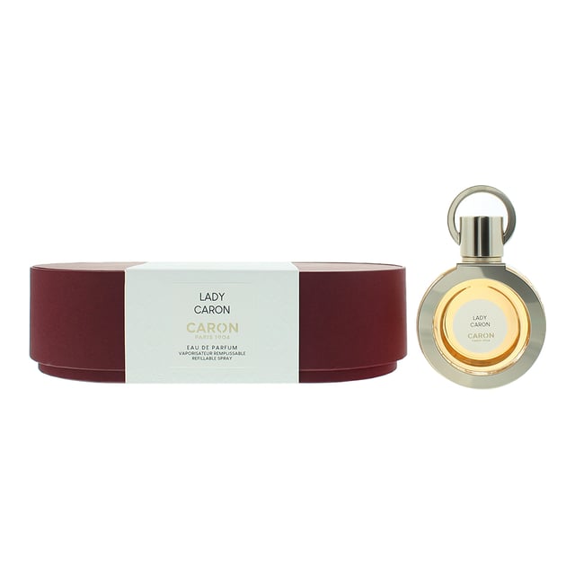 Caron Lady Caron Eau De Parfum was launched in 2021 as an Amber Floral fragrance for women. The fragrance opens up with the top notes of Magnolia, Jasmine, Freesia and Neroli that continues into the middle note of peach and base note of Vanilla and Musk.