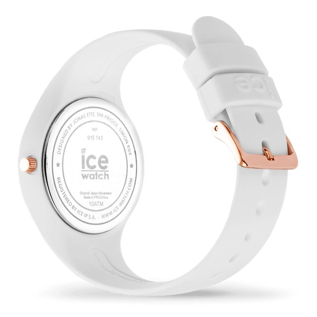 This Ice Watch Ice Sunset - Rainbow Analogue Watch for Women is the perfect timepiece to wear or to gift. It's White 34 mm Round case combined with the comfortable White Silicone will ensure you enjoy this stunning timepiece without any compromise. Operated by a high quality Quartz movement and water resistant to 10 bars, your watch will keep ticking. Thanks to its ultra-soft silicone strap and its colourful white dial, it will bring a fashionable and modern touch to all your outfits! The choice is yours! High quality 19 cm length and 16 mm width White Silicone strap with a Buckle. Case diameter: 34 mm, case thickness: 10 mm, case colour: White and dial colour: Multicolour.